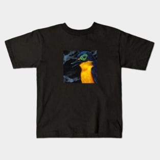 Green wattle eye Kids T-Shirt